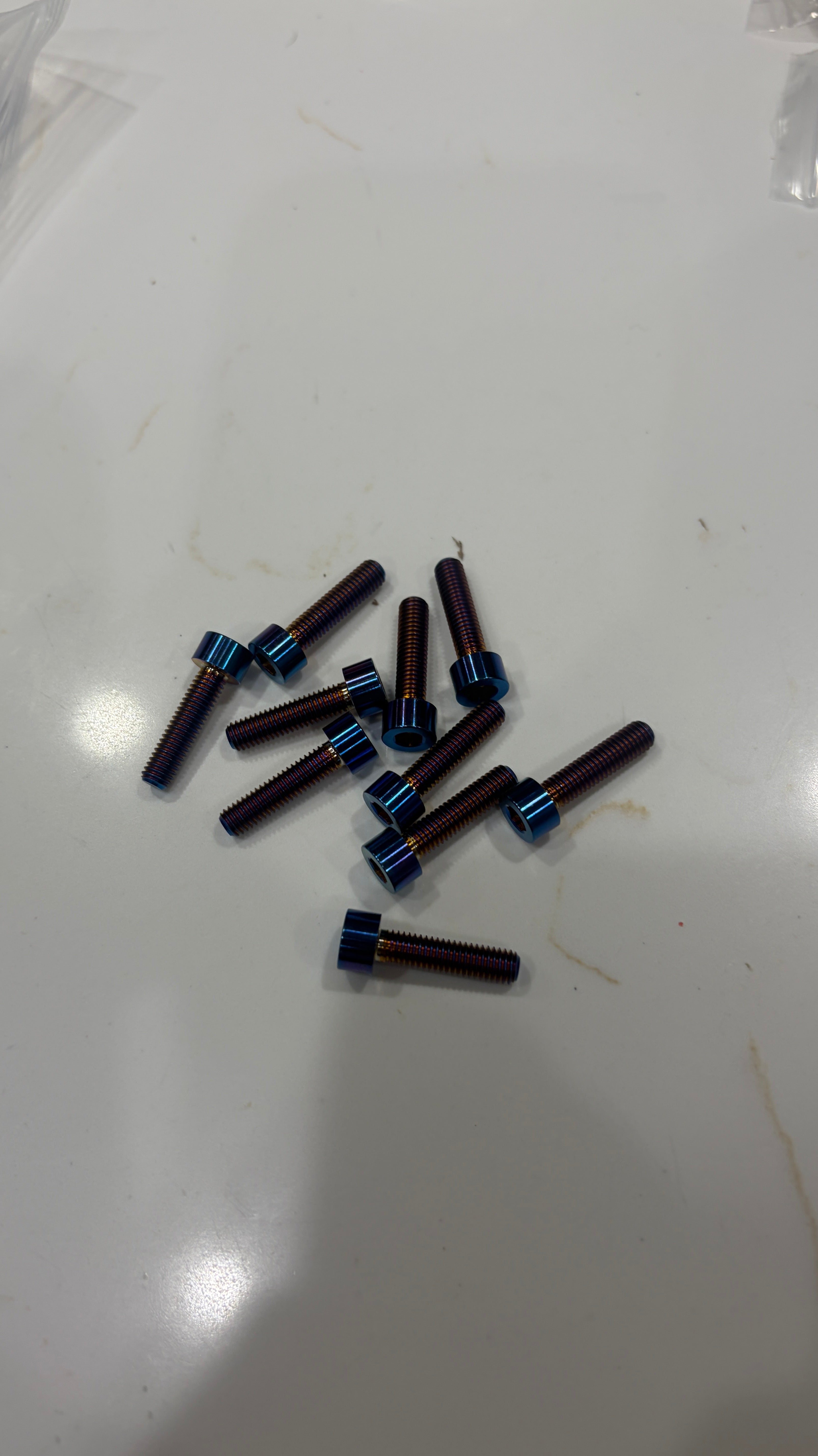 Titanium throttle bolts (ALL SURRON THROTTLES)