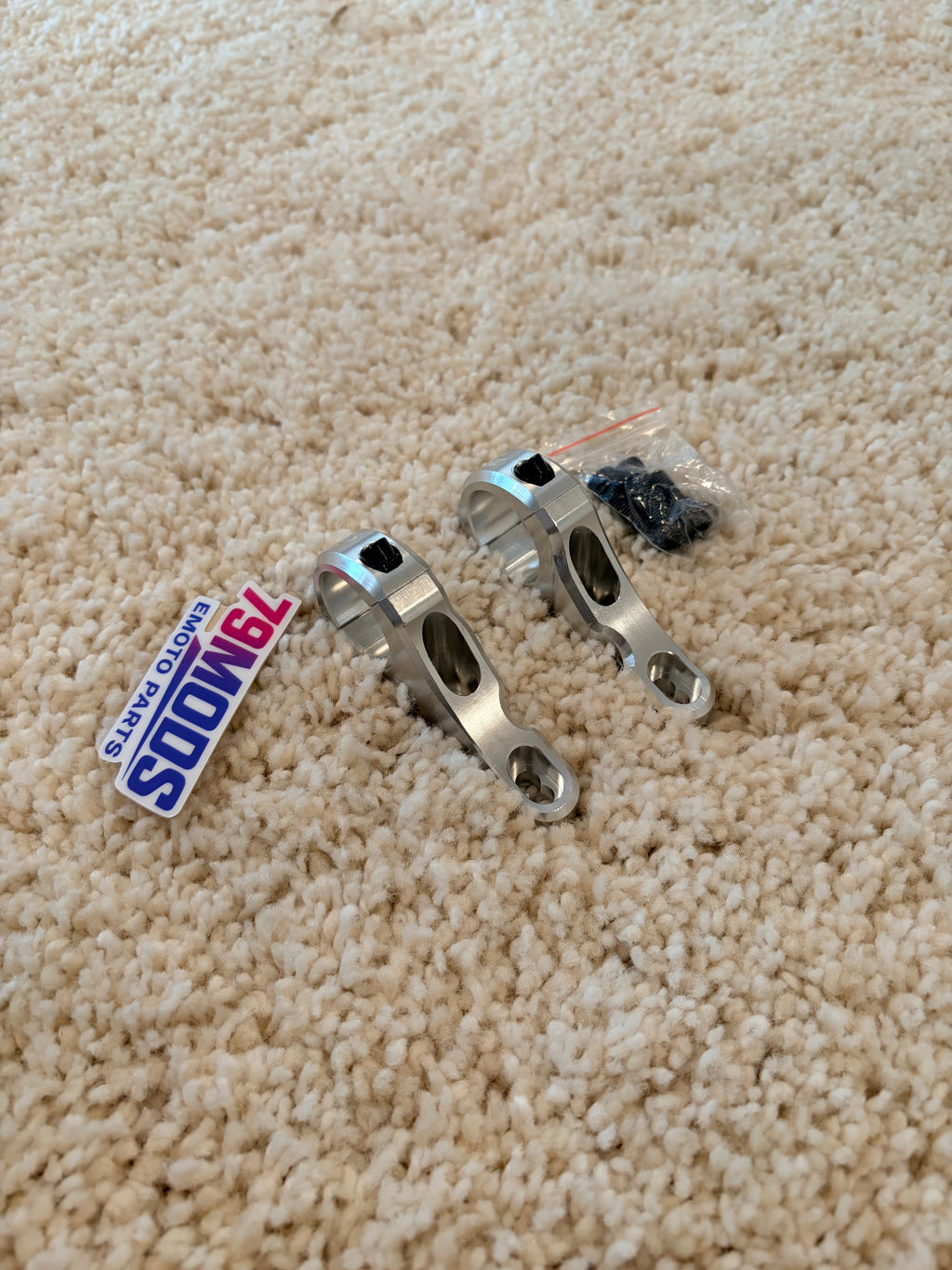 Chrome Direct Handlebar Stem Mount (All Emotos)