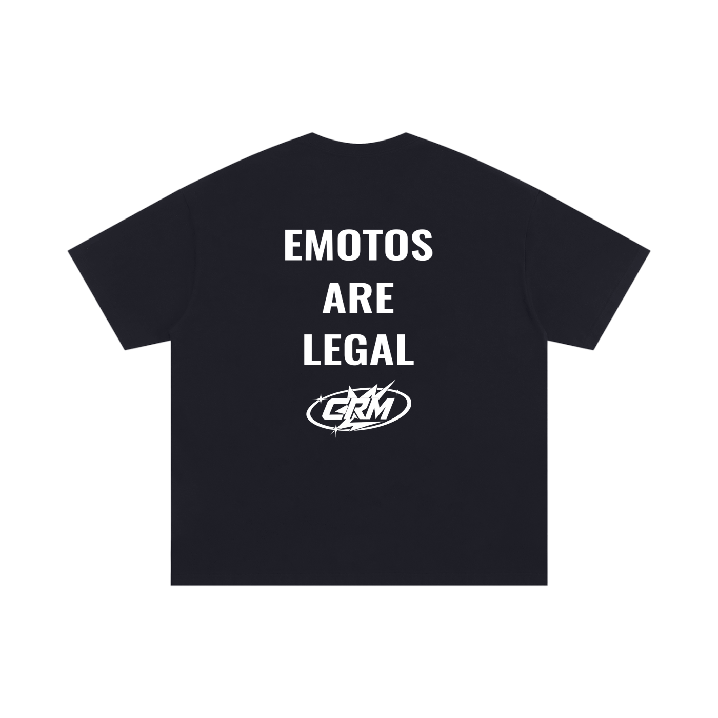 ALL EMOTOS ARE LEGAL basic font tee